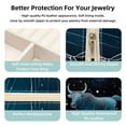 thumbnail image 3 of Taurus Constellation Travel Portable Square Jewelry Boxes Display Case - Travel Organizer for Girls and Women, 3 of 6