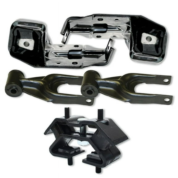 K1757 Fits 2000-2005 Chevrolet Impala 3.4L Engine Motor & Trans Mount Set 5pcs : A2901, A2901, A2866, A2866, A2818