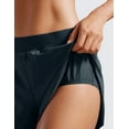 thumbnail image 4 of CRZ YOGA Running Shorts for Women 2.5" High Waisted Workout Athletic Gym Track with Liner Quick Dry, 4 of 5