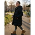 thumbnail image 3 of Rokka&Rolla Girls' Knee-Length Coat Long Puffer Jacket, 3 of 13