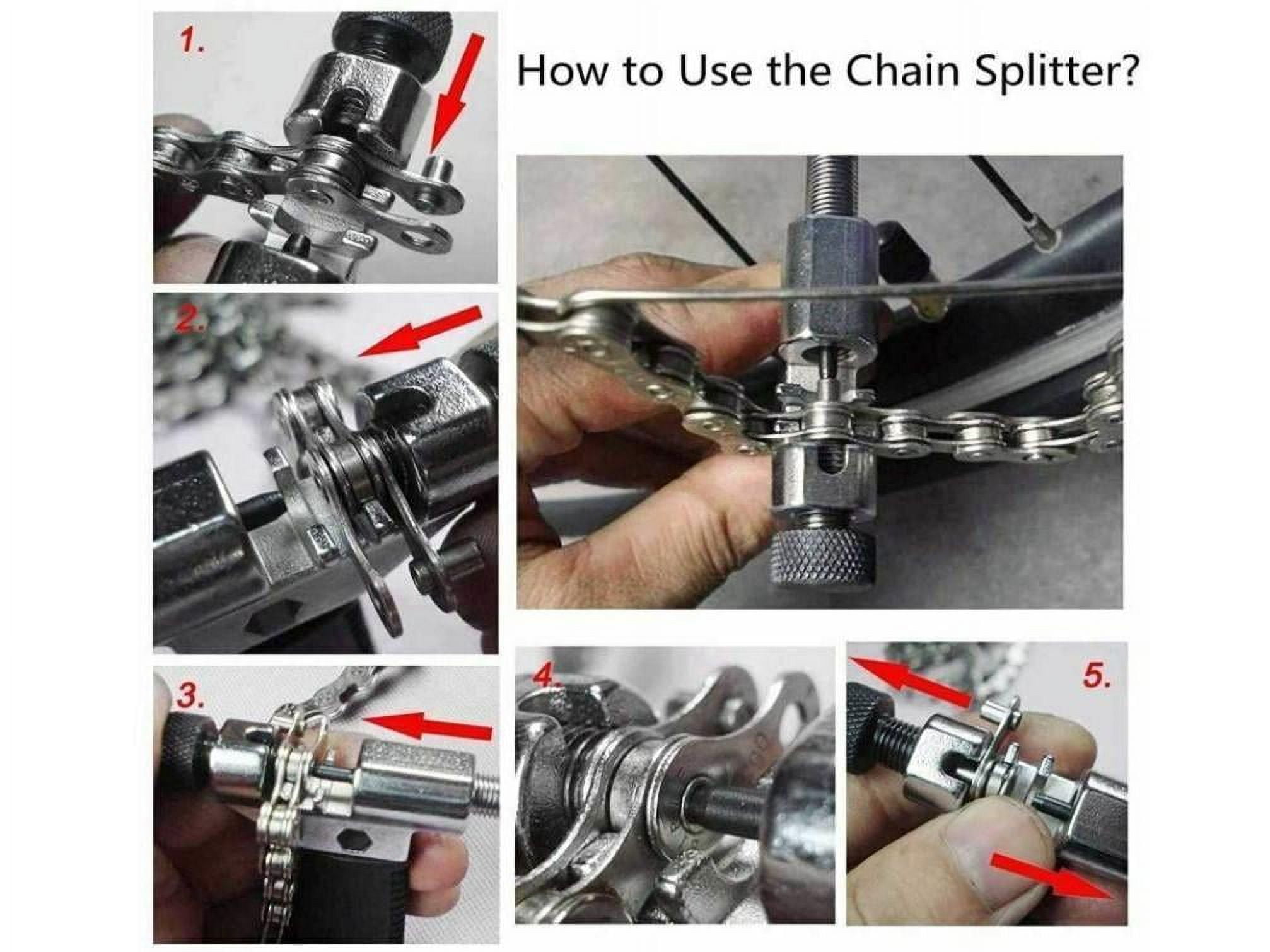 G & J Eland Aluminum 6 Pieces Bicycle Repair Tool Kit Accessories