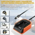 thumbnail image 4 of Fishing Reel Battery Adapter for Dewalt 20V 60V Battery Charger for Daiwa/for Shimano 14.4V Series for Daiwa Tanacom 750 1000 300MJ 500MJ for Shimano BeastMaster 9000, Fishing Reel Power Cable, 4 of 9