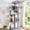 Light Grey, variant on Globlazer 70" Cat Tree for Large Cats, Heavy Duty Multi-Level Cat Tree Tower with Extra Large Perch, Tall Cat Condo with 2 Condos, 2 Hammocks, Sisal Scratching Posts and Ramps, S70G, Dark Grey