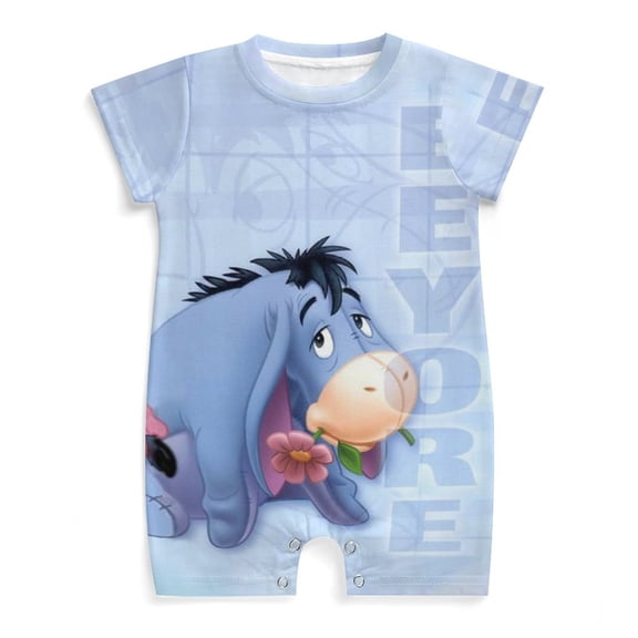 Ee-Yore Newborn Baby Romper Clothing Infant Summer Baby Climbing Clothes Outfit For Boys Girls