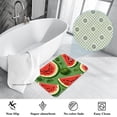 thumbnail image 3 of Watermelon Polyester Non-Slip Machine Washable Kitchen Mat Area Rug Floor Mat Office Rugs, 3 of 6