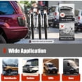 thumbnail image 2 of Car Bicycle Rack 3-Bike, Vehicle Trunk Mount Bike Rack F Frame Foldable Bicycle Carrier Holder for Most Cars SUV Sedan Hatchback Minivan, 88lbs Load, 2 of 13