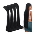 thumbnail image 1 of wonima11 4 Pcs Jumbo Dreadlock Cap 37'' Hair Dreads Head Wrap Loc Wraps for Dreads Hair Accessories for Men Women Sleeping, 1 of 1