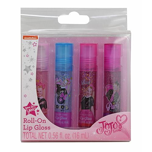 Jojo Siwa 4 Pack Roll on Lip Gloss - Walmart.com - Walmart.com