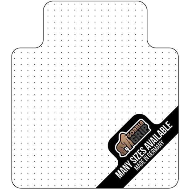 Gorilla Grip Premium Polycarbonate Studded Chair Mat for Carpeted Floor
