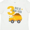 thumbnail image 4 of Inktastic Dump Truck 3rd Birthday Boys or Girls Toddler T-Shirt, 4 of 5