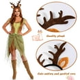 thumbnail image 3 of 2 Pack Deer Headbands Halloween Christmas Reindeer Antlers Headbands Antlers Head Boppers Xmas Hair Bands for Holiday Party Supplies, 3 of 7