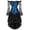 Blue, variant on Steampunk Off Shoulder Lace Corsets with Tutu Skirt 2XL Blue