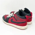 thumbnail image 5 of Ni - ke Ni - ke Boys Air Jordan 1 Mid 640734-616 Red Basketball Shoes Sneakers Size 1.5Y, 5 of 5