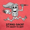 thumbnail image 3 of CafePress - Stand Back! T Shirt - Womens Tri-blend T-Shirt, 3 of 4