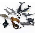 thumbnail image 4 of Mini figuras de juguete de animales marinos, 12 mini juguetes rompecabezas para niños, juguetes cognitivos, regalos de cumpleaños, 4 of 5