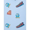 thumbnail image 3 of Superman Boys Graphic Short Sleeve and Long Sleeve T-Shirts, 2-Pack, Sizes XS-2XL, 3 of 3