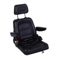 thumbnail image 1 of Asiento De Carretilla Elevadora Universal, Asiento Del Tractor De Respaldo Ajustable, Reposacabezas, Conmutador Micro Y Deslizamiento, Reemplazo Cómodo Para Dumper, 1 of 7