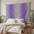 thumbnail image 3 of Purple Ombre Tapestry for Bedroom Wall Hanging Tapestry, Grey Modern Art Farmhouse Ceiling Backdrop Tapestries Poster Blanket Wall Decor for Teens Room Living Room Dorm 55" x 73", 3 of 8