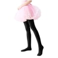 thumbnail image 2 of NAISIBABY Girls Tights Socks, Cotton High Waist Strech Non-Slip Ballet Dance Pantihose Black 5-8T, 2 of 9
