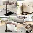 thumbnail image 5 of Adjustable Folding Laptop Table, Portable Home Office Desk, Bedside and Sofa Side Table, Sturdy Metal Frame, Space-Saving, Rotatable and Height Adjustable, 5 of 9