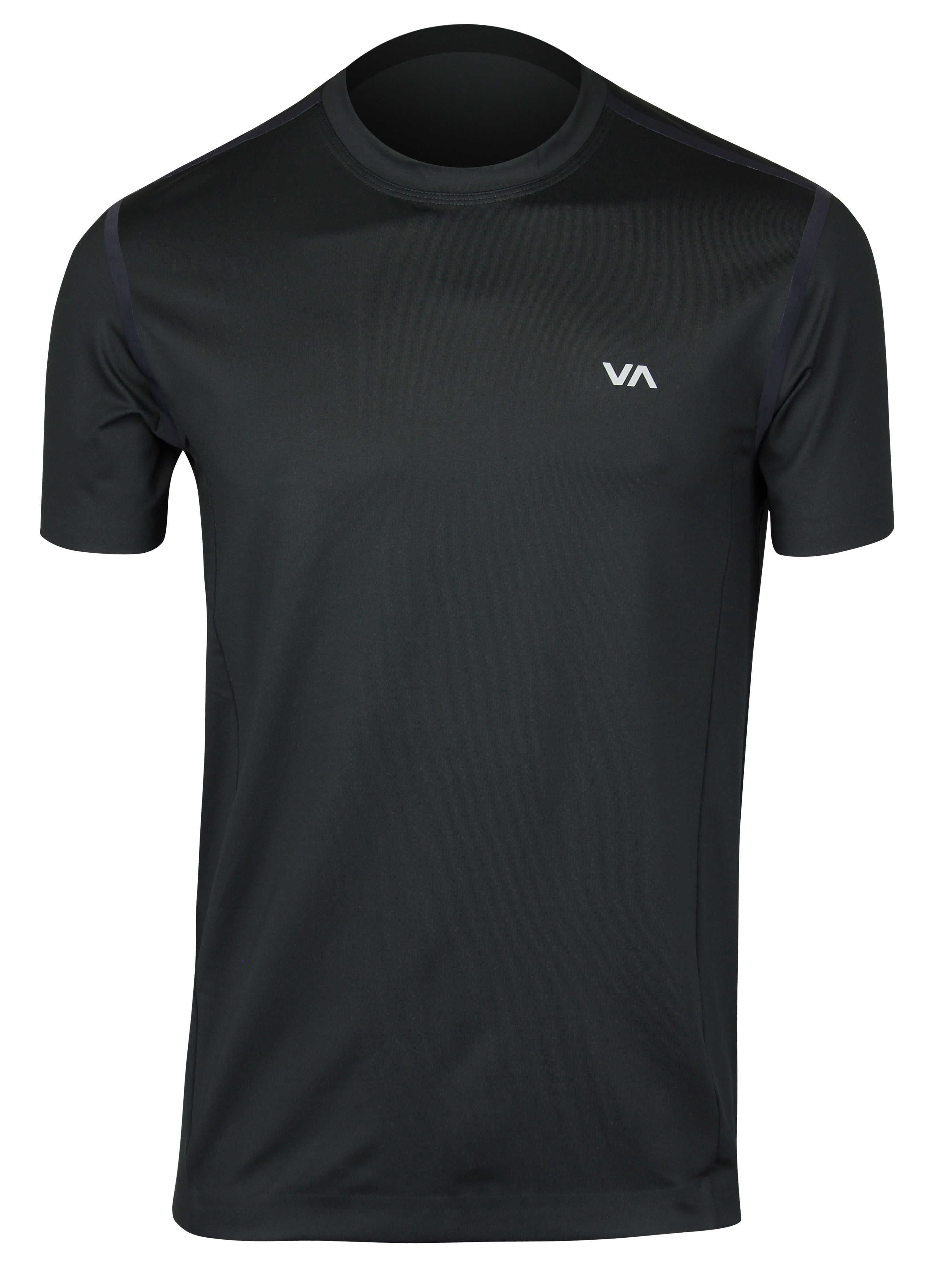 RVCA Mens VA Sport SS Grappler Compression Training Shirt Black