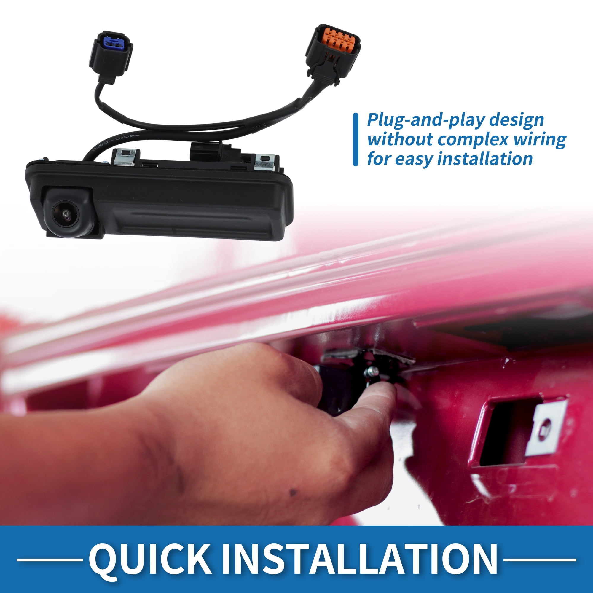 Unique Bargains Rear View Camera for Kia Soul 2020 2021 2022 Park Assist Backup Camera