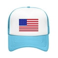 thumbnail image 2 of TRUBKH Camo Trucker Hats for Women Hiking Hat America Hat Trucker Hat Men America Trucker Hat Beach Hat for Women Men's Golf Hats I One Size, 2 of 2