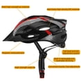 thumbnail image 2 of Casco de ciclismo con luz trasera LED para hombre y mujer, ultraligero, moldeado integralmente, seguro Fivean Cascos de ciclismo, 2 of 2