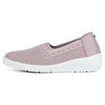thumbnail image 4 of Ladies Slip-on Shoes Lightweight Low-top Platform Casual Shoes Breathable Knit Sneakers Orthopedic Walking Shoes, 4 of 8