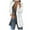 White, variant on Pimfylm Blazers for Women Business Casual Jackets Long Sleeve Open Front Lightweight Cardigan Work Suit Blue, XXXL