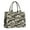 Black White Gold, variant on Large Capacity Tote Bag,Teal Gold Marble Pattern Handbag Fashion Luxury Tote Bag,15.7"x13"x 5.1" Inches,Laptop Compatible