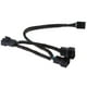 thumbnail image 2 of four pin 1 a 3 Ventilador Splitter Cable de Divisor Conector Conector Herramientas, 2 of 7