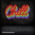 thumbnail image 3 of Glowneon Chill Text Neon Sign, Chill LGBT Neon Sign, LGBT Led Light, LGBT Neon Sign, 3 of 4