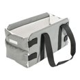 thumbnail image 4 of Alfombrilla transportadora para perros suave, asiento lavable para mascotas, suministros para mascotas anticaída, jaula fácil de limpiar, per Gris Colco Cubierta de asiento de coche de los portadores, 4 of 8