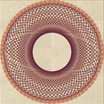 thumbnail image 1 of Ahgly Company Machine Washable Indoor Square Transitional Golden Blonde Gold Area Rugs, 7' Square, 1 of 7