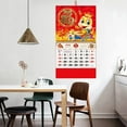 Chinese Wall Calendar 2025 The Year of Snake Year Wall Hanging Calendar