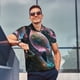 thumbnail image 4 of Fotbe Bird 3 Camiseta Polo de Golf para Hombre con Estampado – Camisa Deportiva Transpirable con Cuello Abotonado-Medium, 4 of 6
