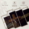 thumbnail image 6 of Elephant Stock Cross Of Forgiveness Wall Art - Horizontal Multi Panel Canvas - Living Room Wall Decor - Religion And Spirituality Multi Panel - Brown And Yellow Decor - 68" x 42", 6 of 8