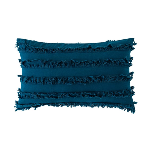 fundas de almohada modernas de color sólido para cojín y respaldo.