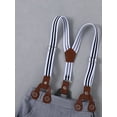 thumbnail image 3 of CARETOO Baby Boy Clothes Suits Romper Shirt Bowtie Suspender Pants Formal Set Cotton Fabric 0-18M, 3 of 5