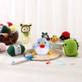 thumbnail image 4 of Wiueurtly Wool Diy Kit Frog Succulent Video Teaching Children Hand Knitting Doll Wool Material Kit, 4 of 9