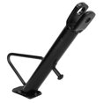 thumbnail image 1 of Support de Pied de Moto, Support de Pied Réglable Universel en Acier Inoxydable Noir Antidérapant pour Scooter, 1 of 8