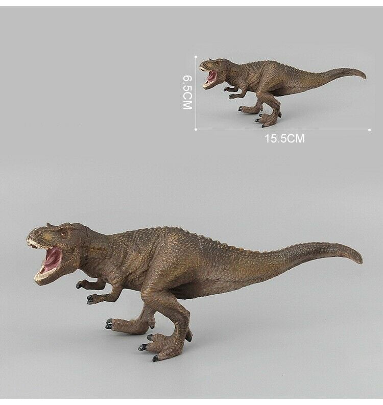 Jurassic Dinosaur Realistic Model 6.9" Carnotaurus Rex T-Rex Figure Kid Dino Toy 