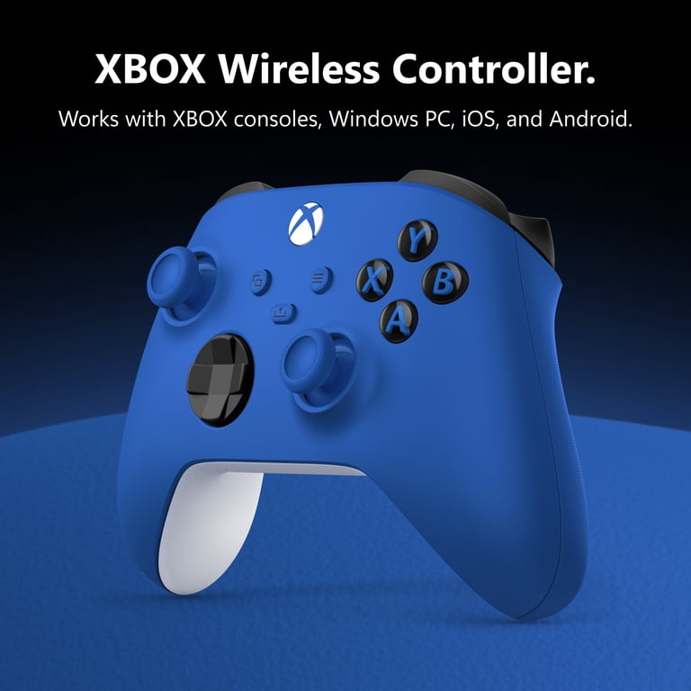 XBOX, Wireless Controller, Shock Blue, for XBOX Series X|S, PC