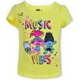 thumbnail image 4 of Trolls Poppy, Barb and Branch Girls 3 Pack Character Short Sleeve Tees, Toddler, 4 of 7
