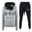 Gray 1, variant on Womens Sweatsuits 2 Piece Set Fashion Pullover Hoodies and Sweatpants Tracksuits Jogger Set Lounge Matching Set