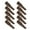 Coffee color, variant on 10Pcs Leather Snap Toggles Closures Sew On Toggles Fasteners For Knitwear Windbreaker Padded Jackets Woolen Coat Sewing