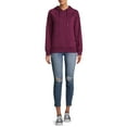 thumbnail image 3 of Athletic Works Women's Soft Hooded Sweatshirt, 3 of 5