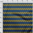 thumbnail image 2 of oneOone Cotton Poplin Fabric Floral & Chevron Block Print Sewing Fabric BTY 56 Inch Wide, 2 of 4