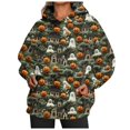 thumbnail image 1 of EHQJNJ Chandails à Capuchon Femmes Mignon Chandail en Molleton Imprimé Oversize Chandails en Molleton Col Rond Manches Longues Chandail-Over Top Chandail à Capuchon Beige Chandails à Capuchon Femmes Oversize Polaire, 1 of 5